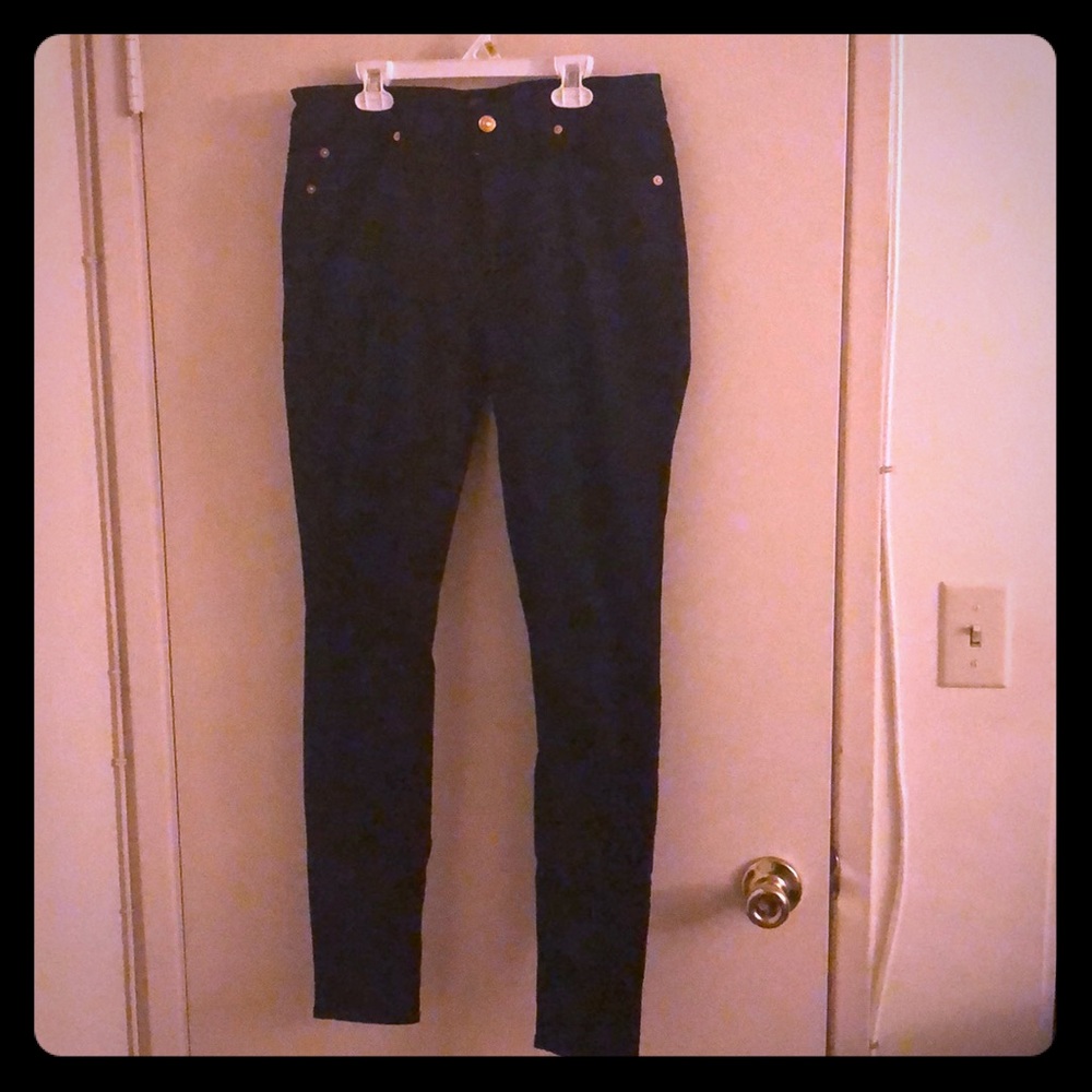 7 for all mankind jeans size 31 high rise skinny jeans